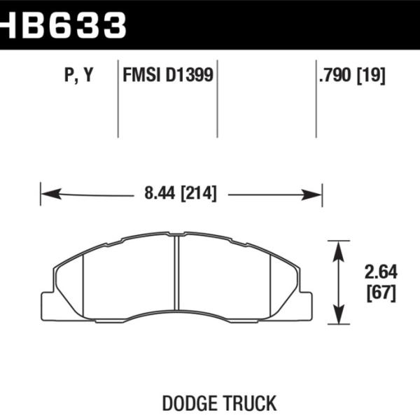 Hawk Performance HB633P.790