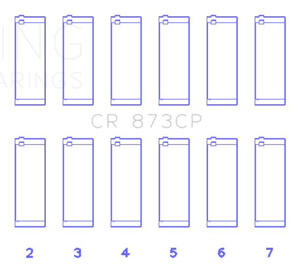 King Engine Bearings CR873CP.026
