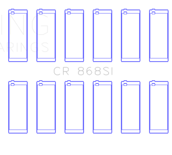 KING Rod Bearings King Engine Bearings CR868SI0.5