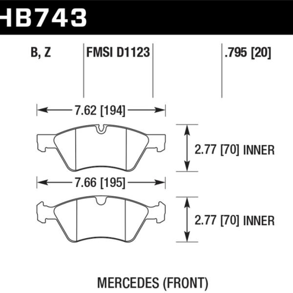 Hawk Performance HB743Z.795
