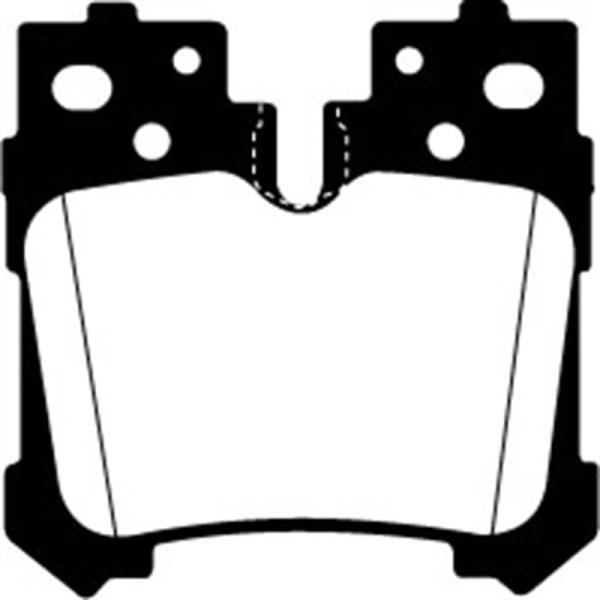 EBC Greenstuff Brake Pad Sets EBC DP21812