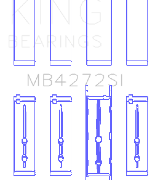 King Engine Bearings MB4272SI