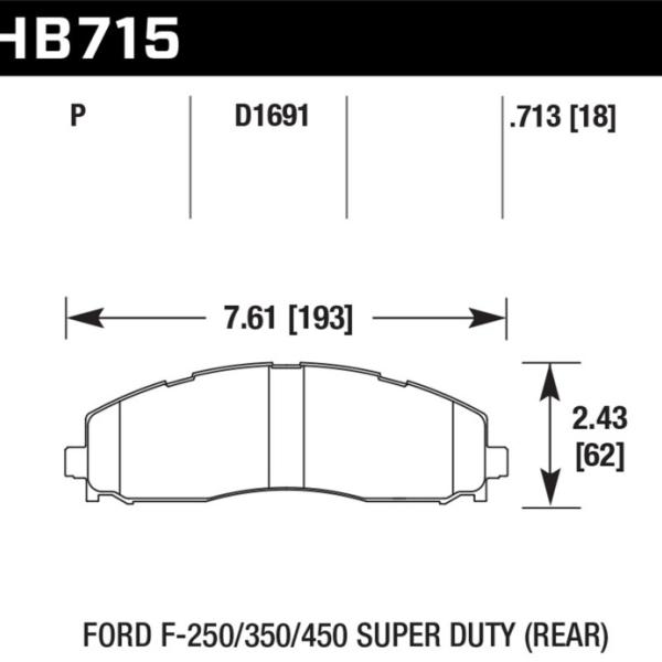 Hawk Performance HB715P.713