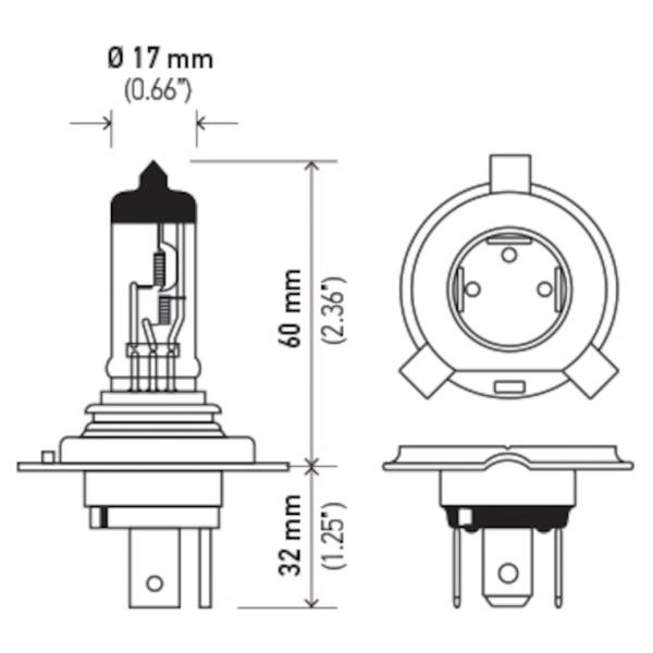 Hella 9003LL