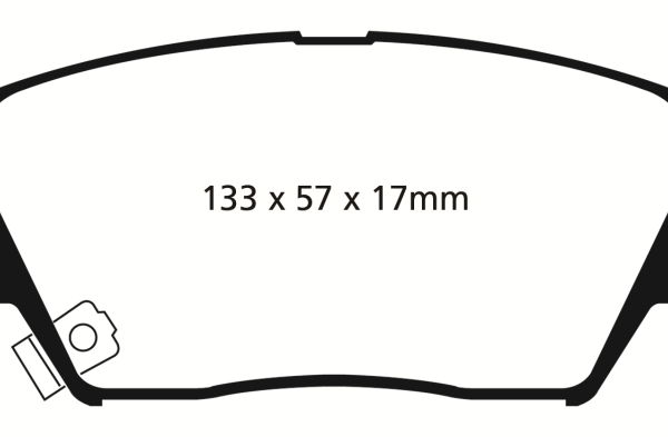 EBC Yellowstuff Brake Pad Sets EBC DP41863R