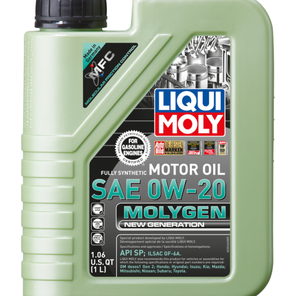 LQM Motor Oil - Molygen NewGen LIQUI MOLY 20436