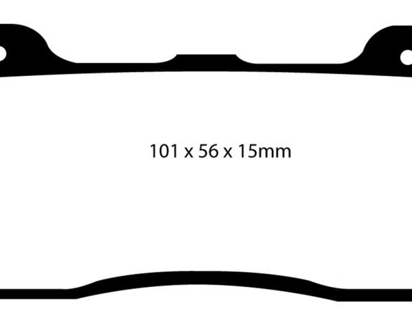 EBC Bluestuff Brake Pad Sets EBC DP5039NDX