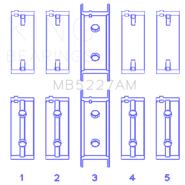 King Engine Bearings MB5227AM0.75