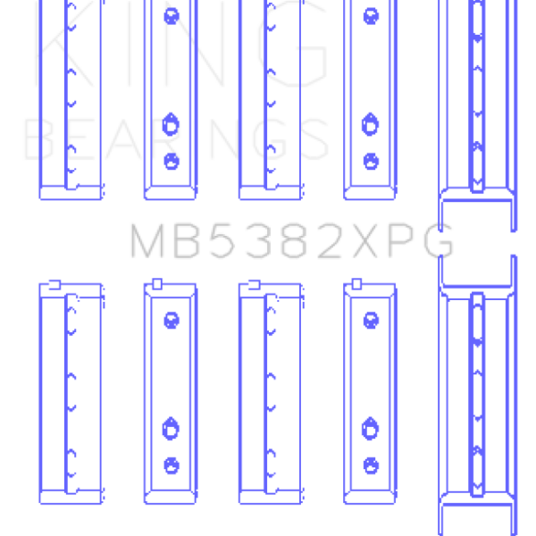 King Engine Bearings MB5382XPG