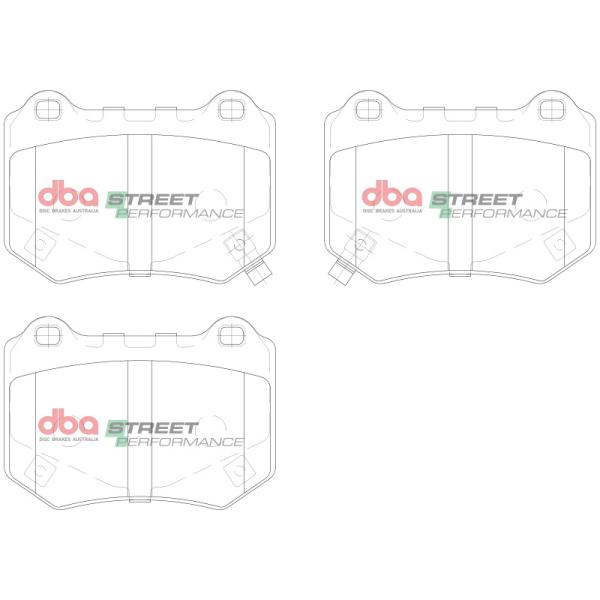 DBA SP Performance Brake Pads DBA DB15007SP