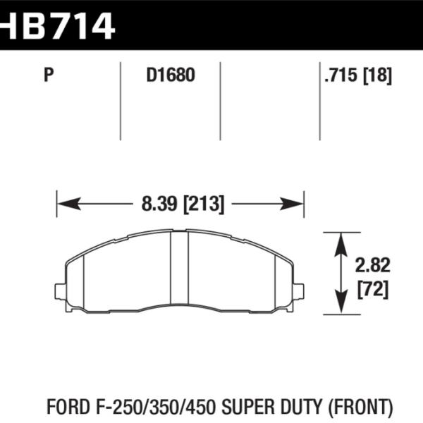Hawk Performance HB714P.715