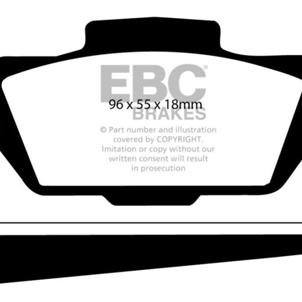 EBC Yellowstuff Brake Pad Sets EBC DP4149R