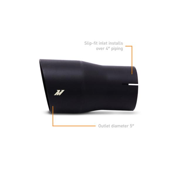 Mishimoto MMEXH-TIP-SWBK