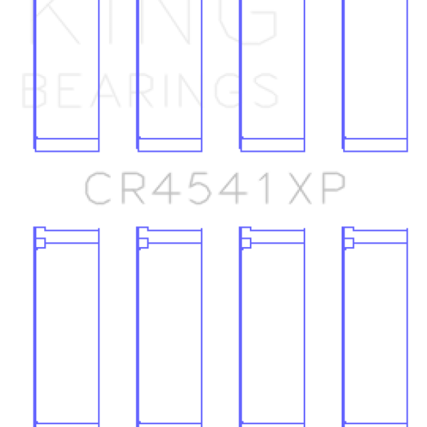 KING Performance Rod Bearings King Engine Bearings CR4541XP