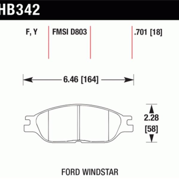 Hawk Performance HB342Y.701