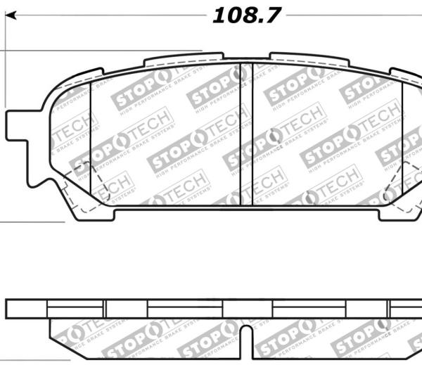 ST Sport Brake Pads Stoptech 309.10040