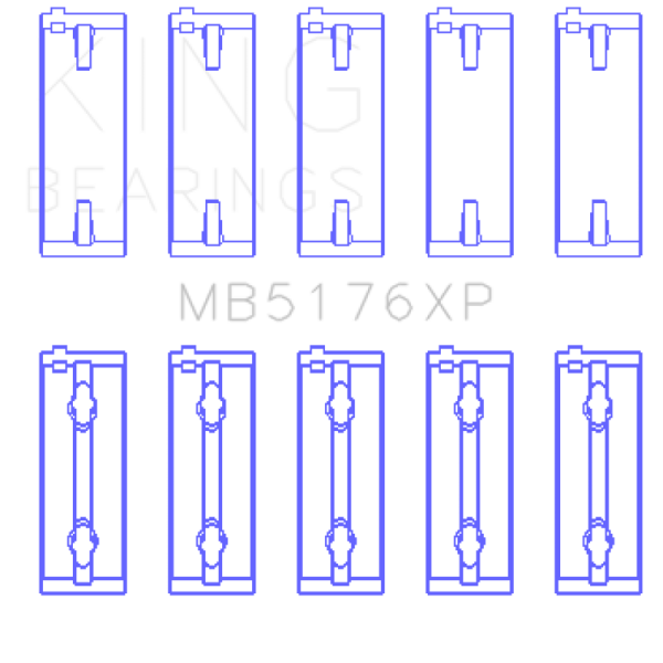 King Engine Bearings MB5176XP