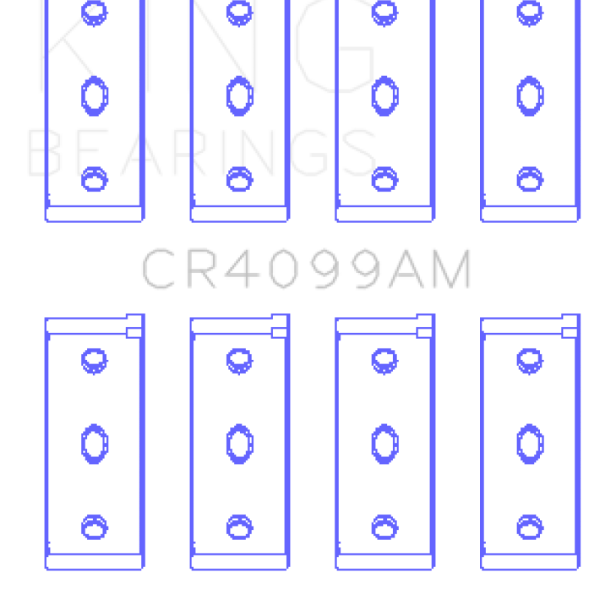 KING Rod Bearings King Engine Bearings CR4099AM010