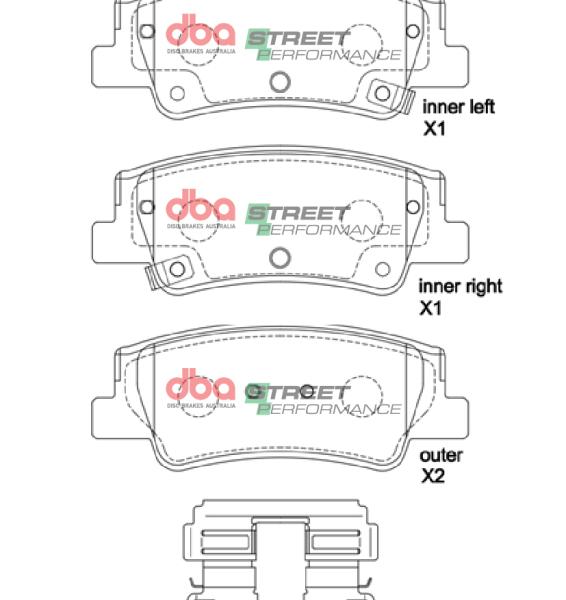 DBA SP Performance Brake Pads DBA DB15178SP