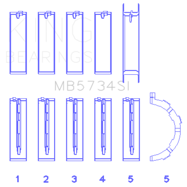 King Engine Bearings MB5734SI0.25