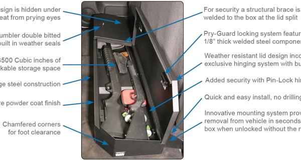 TFY Underseat Drawer Tuffy Products 307-01