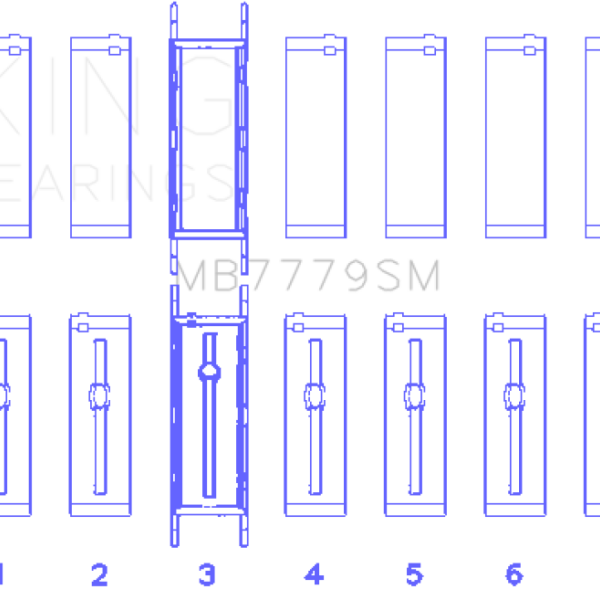 King Engine Bearings MB7779SM