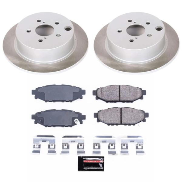 PSB Semi-Coated Rotor Kits PowerStop SC6107