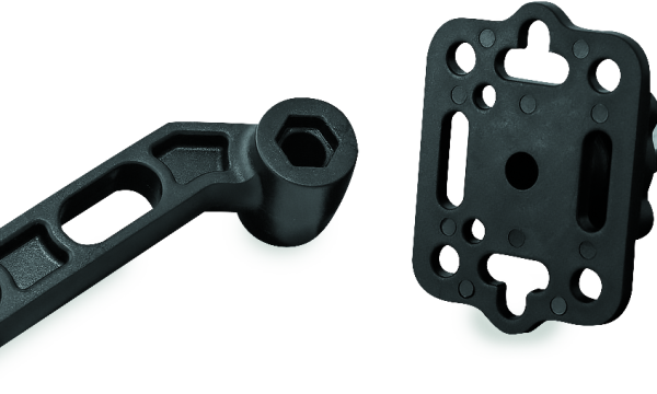 KUR Axle Nut Caps C Kuryakyn 1672