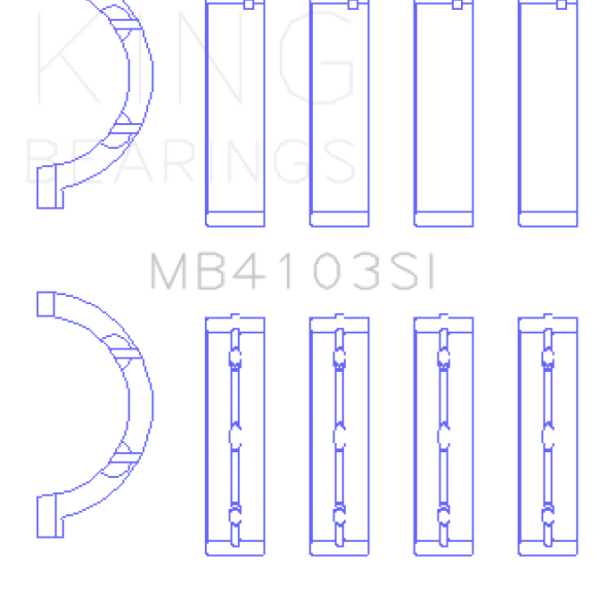 King Engine Bearings MB4103SI.026