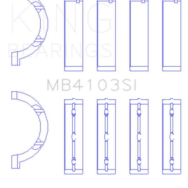 King Engine Bearings MB4103SI.026