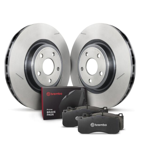 BRE UV Coated OE Equiv Rotors Brembo OE KT04346