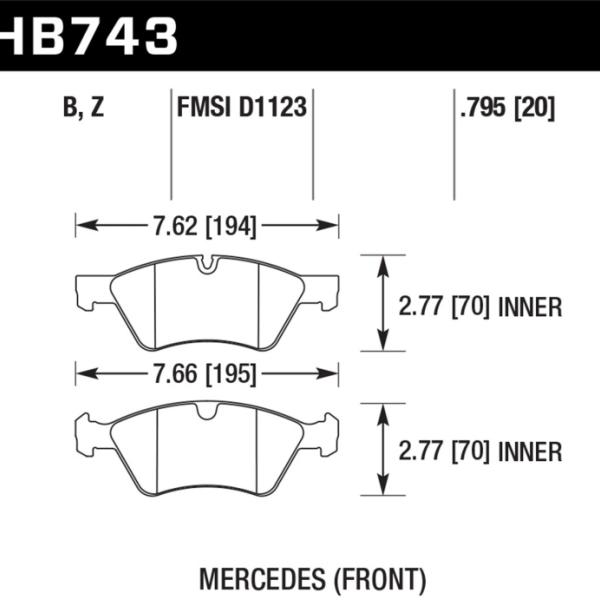Hawk Performance HB743Z.795