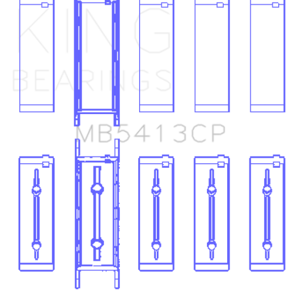 King Engine Bearings MB5413CP