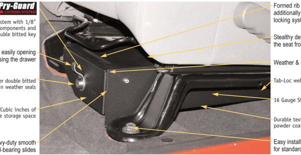 TFY Underseat Drawer Tuffy Products 247-01