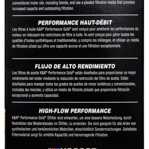 KN Oil Filter K&N Engineering HP-7023