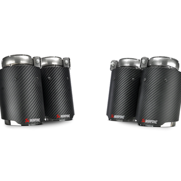 AKR Tail Pipe Set - Carbon Akrapovic TP-CT/26