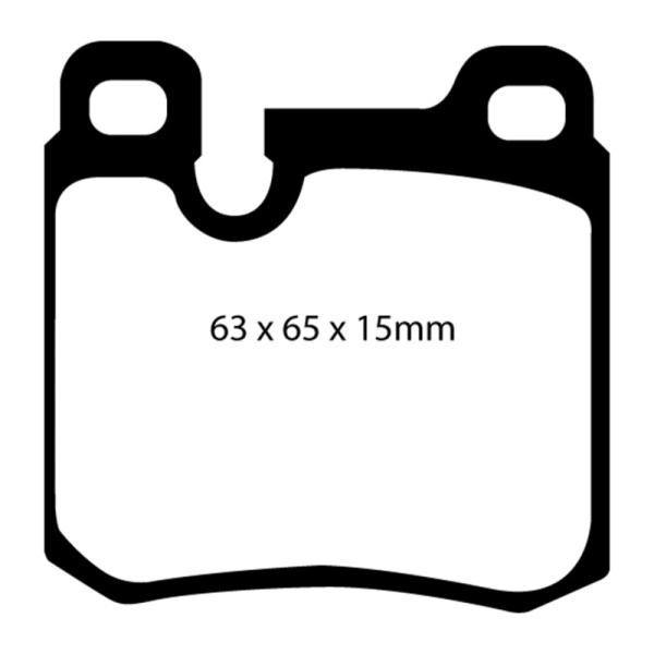 EBC Yellowstuff Brake Pad Sets EBC DP4996R