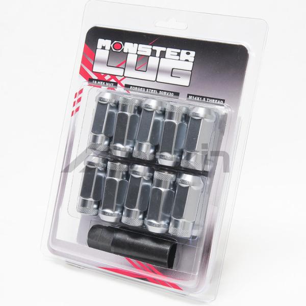 WM Monster Open Ed Lug Nut Set Wheel Mate 33006SS