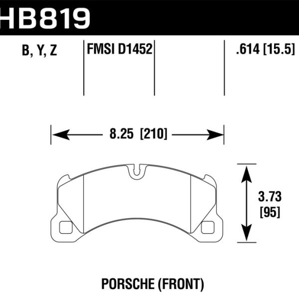 Hawk Performance HB819Y.614