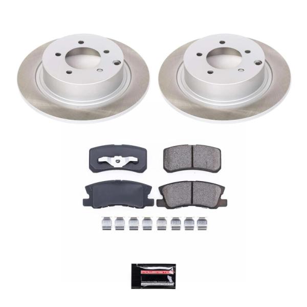 PSB Semi-Coated Rotor Kits PowerStop SC1630