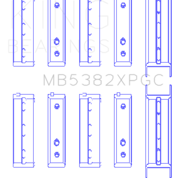 King Engine Bearings MB5382XPGCSTDX