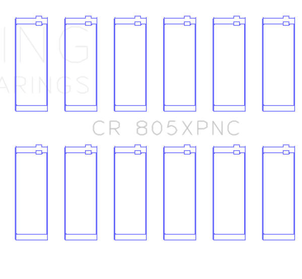 KING Connecting Rod Bearings King Engine Bearings CR805XPNCSTDX