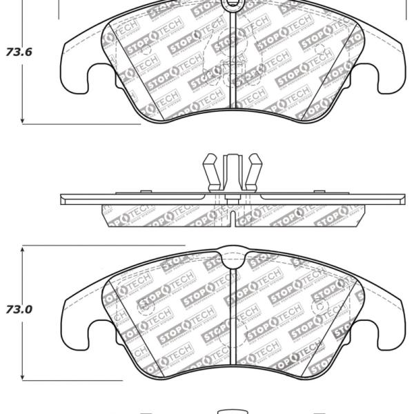 ST Sport Brake Pads Stoptech 309.13220