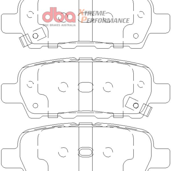 DBA XP650 Brake Pads DBA DB1509XP