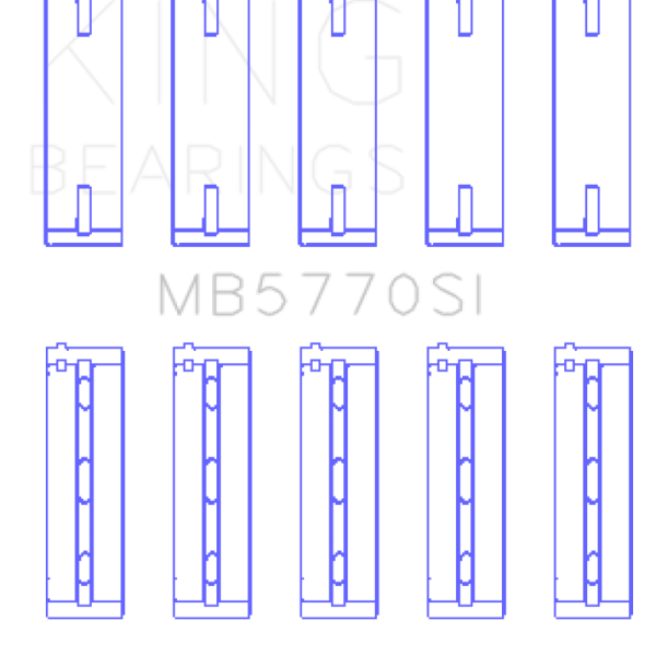 KING Main Bearings King Engine Bearings MB5770SI