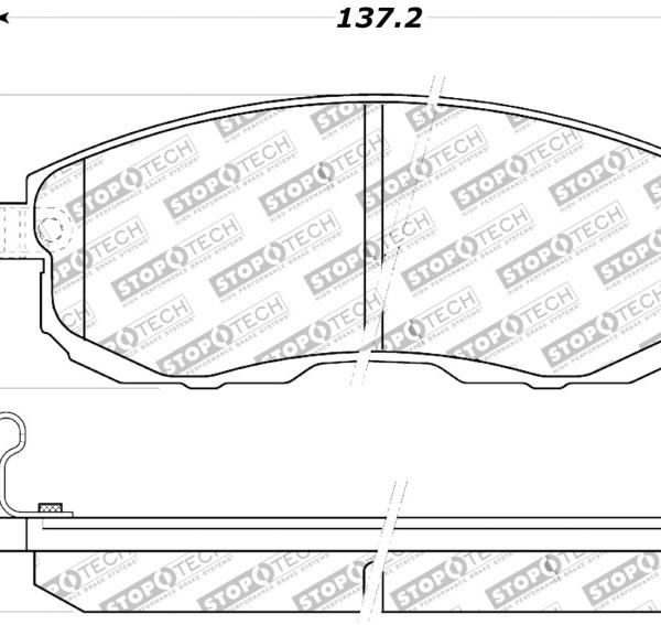ST Sport Brake Pads Stoptech 309.08150