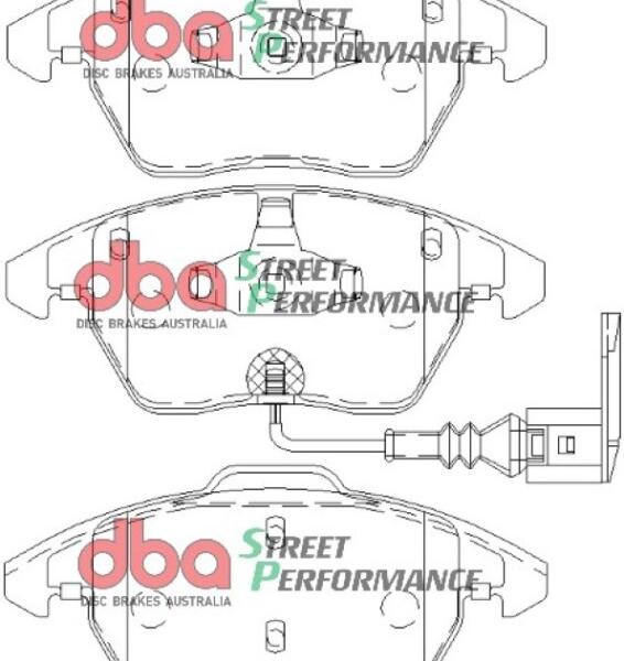 DBA SP Performance Brake Pads DBA DB1849SP
