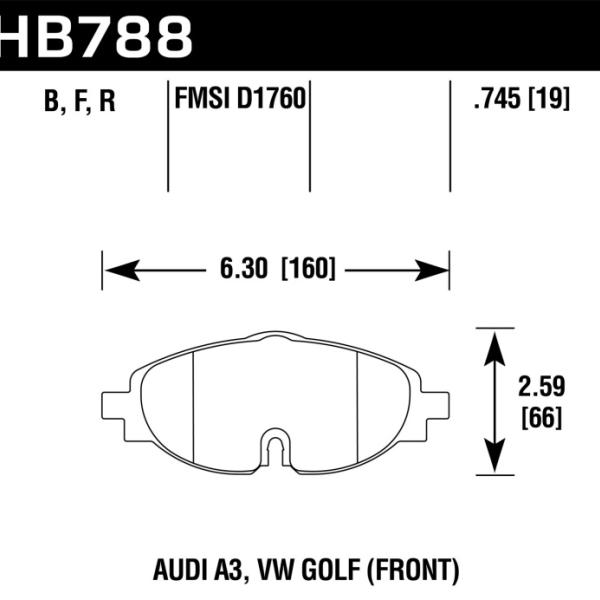 Hawk Performance HB788B.745