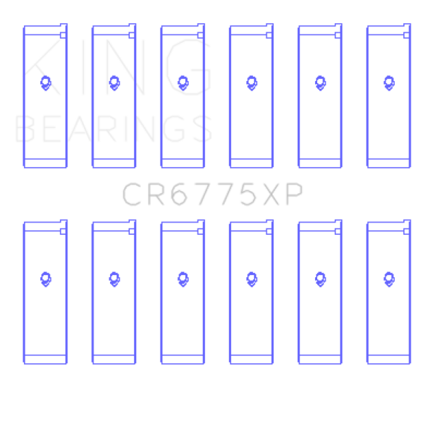 KING Performance Rod Bearings King Engine Bearings CR6775XP.026