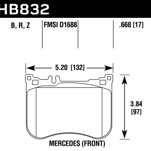Hawk Performance HB832Z.668